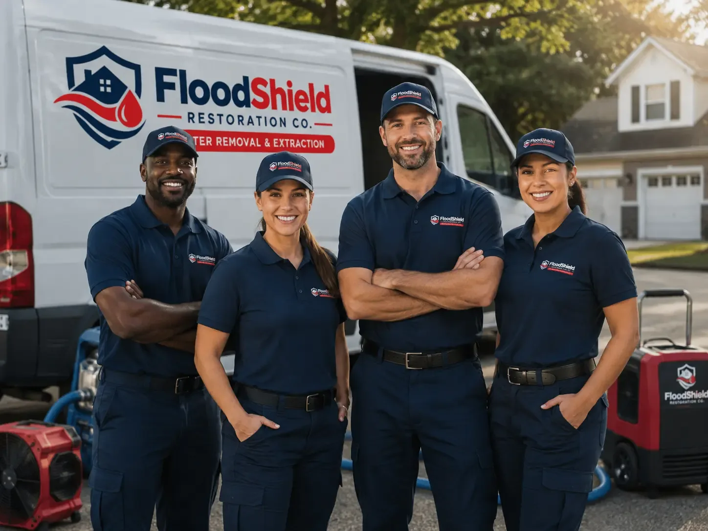 Flood Damage Restoration company in Barnesville, OH